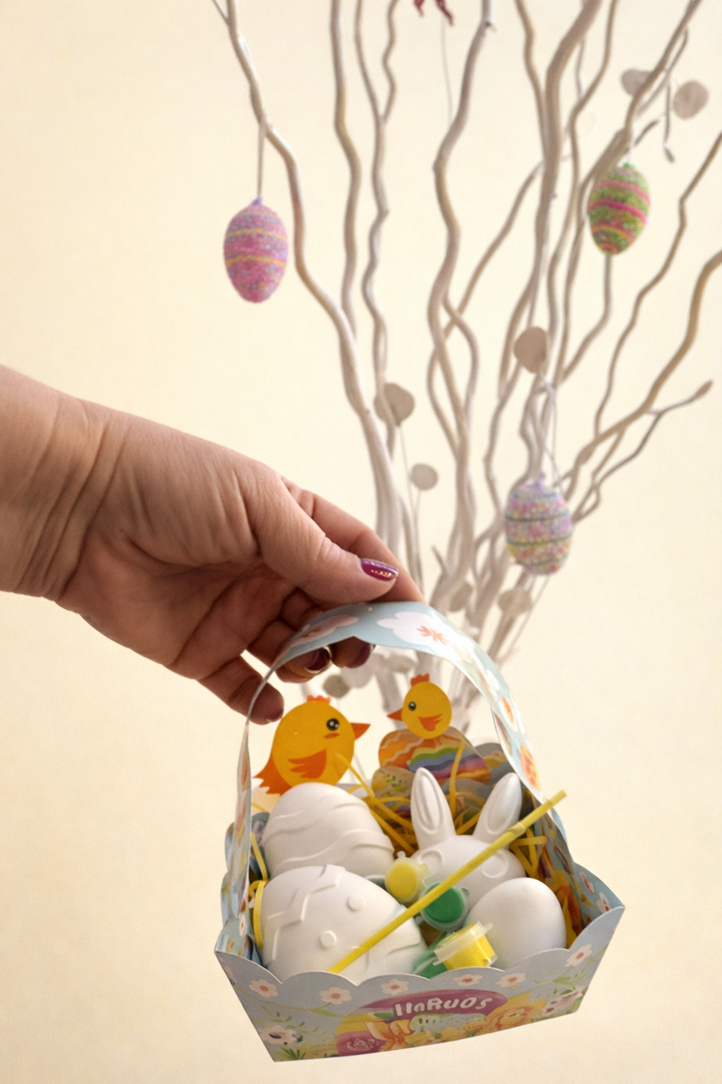 The Easter basket