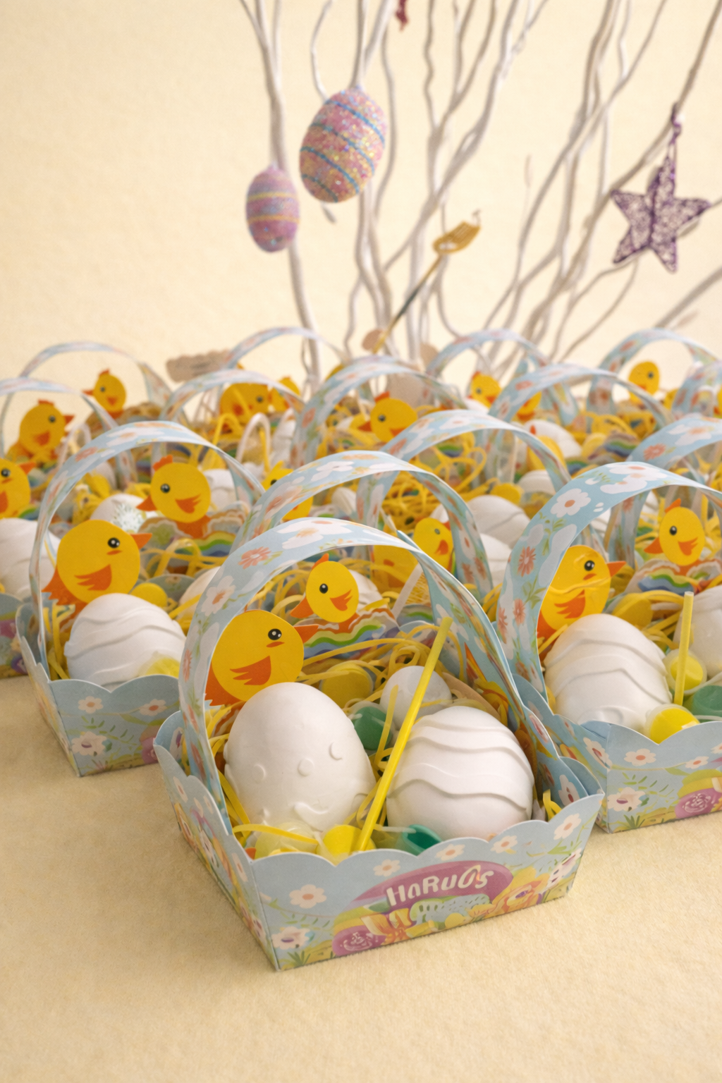 The Easter basket