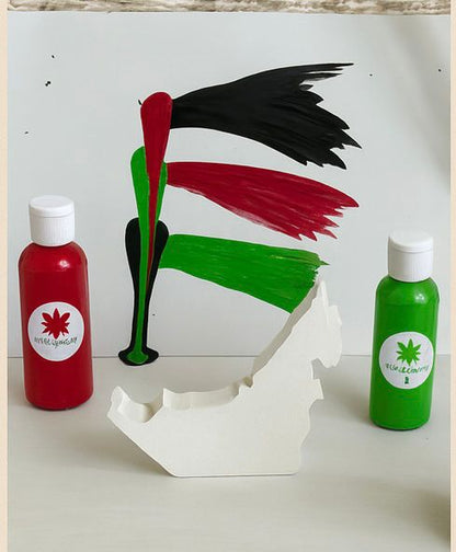 خريطة الإمارات العربية المتحدة